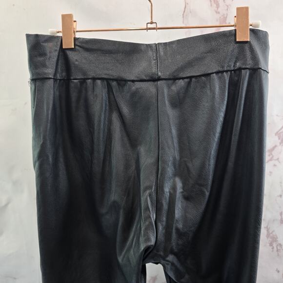 Commando Leggings Womens Small Faux Vegan Leather High Rise Skinny Crop - Picture 6 of 11